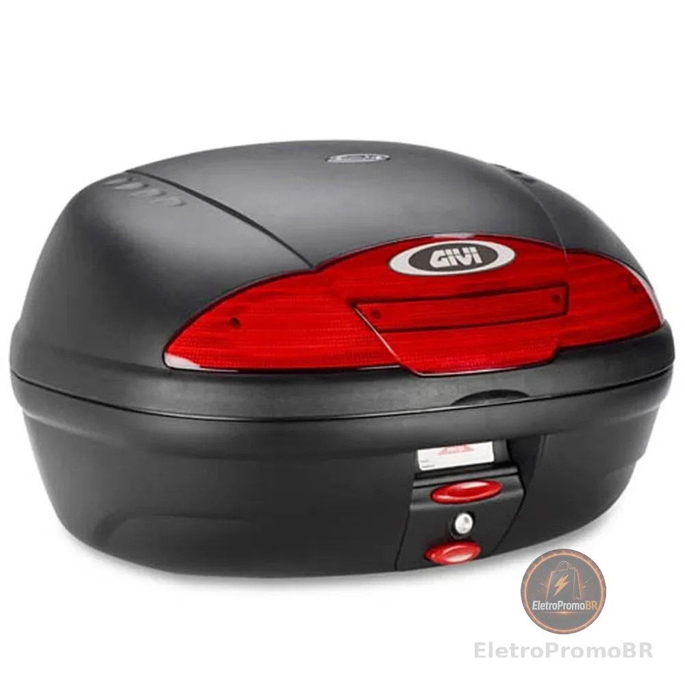 Baú Bauleto Moto Givi Monolock Com Base 45L
