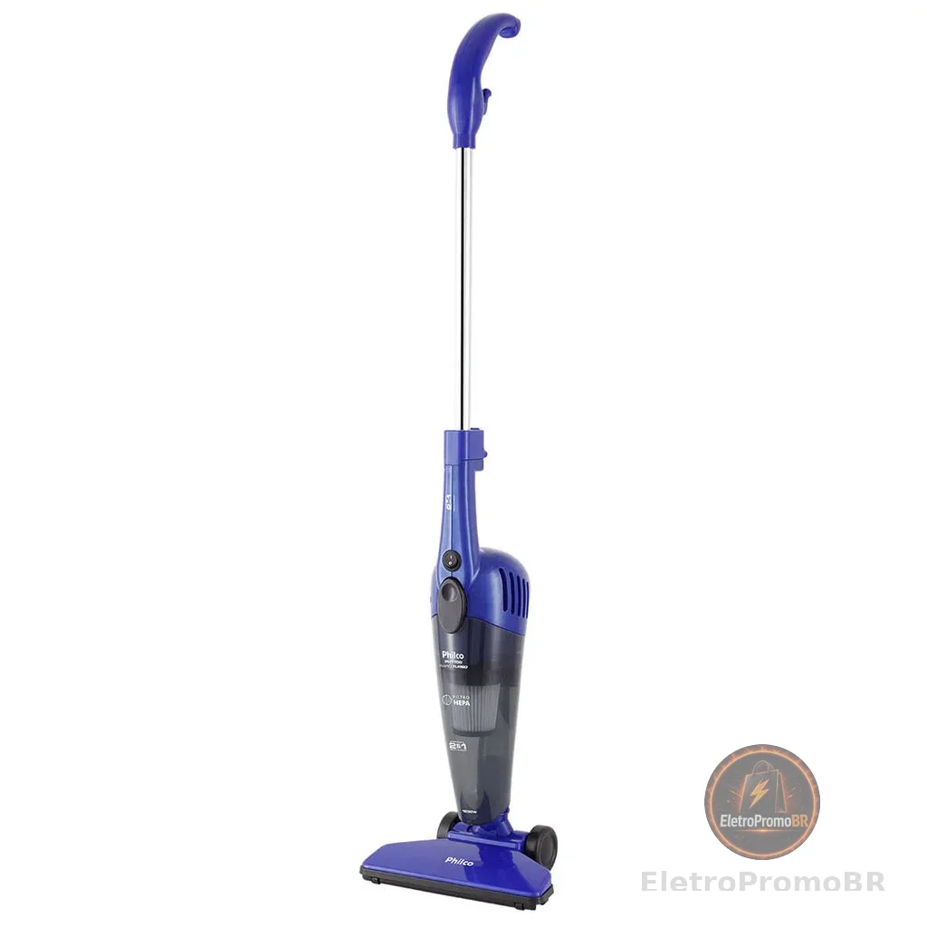 Aspirador de Pó Philco PH1100AZ 2 em 1 Rapid Turbo 1L 1250W