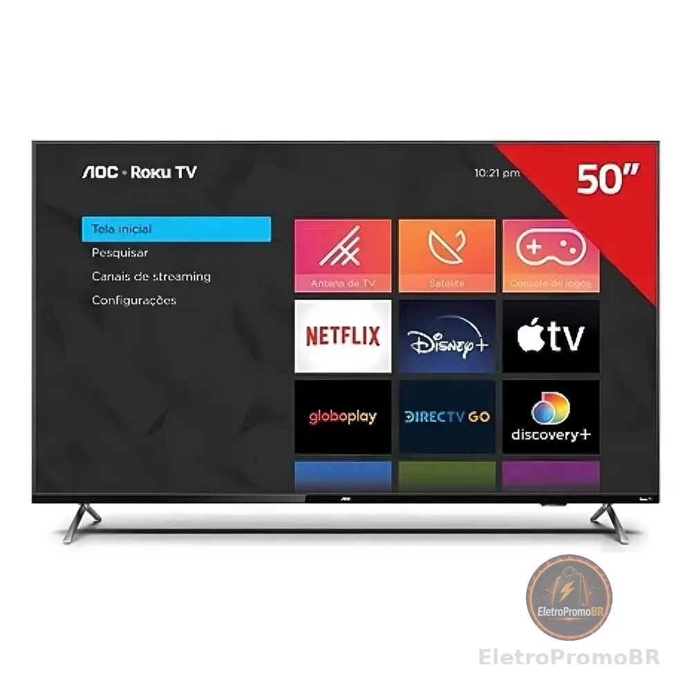 Smart Tv Aoc 50u6125 50'' 4k Led