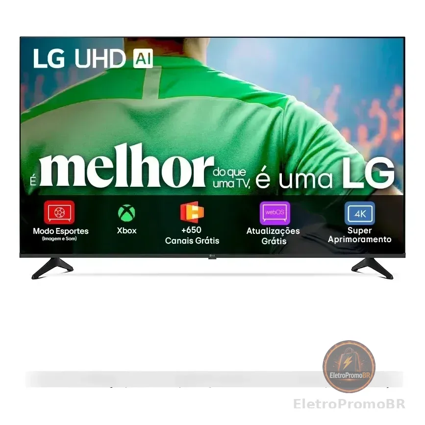 Smart Tv LG Uhd Ai Ua75 50 Polegadas Hdr10 Pro Processador 7