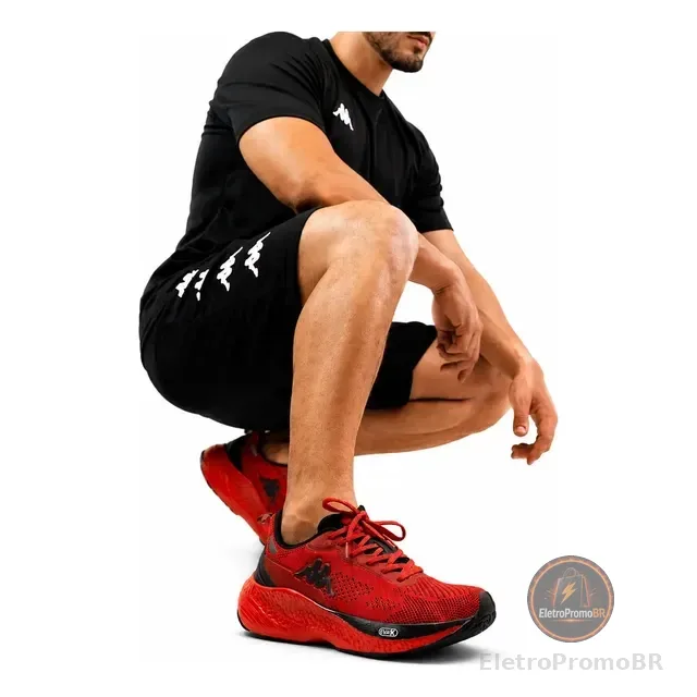 Tênis Kappa Pulse Rx Unissex Corrida Conforto