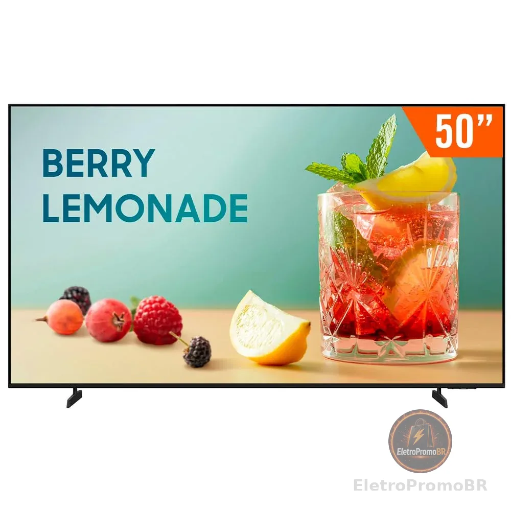 Smart TV Samsung 50 LED 4K LH50BEFH4GGXZDTizen Crystal WiFi Bluetooth HDR10 3 HDMI