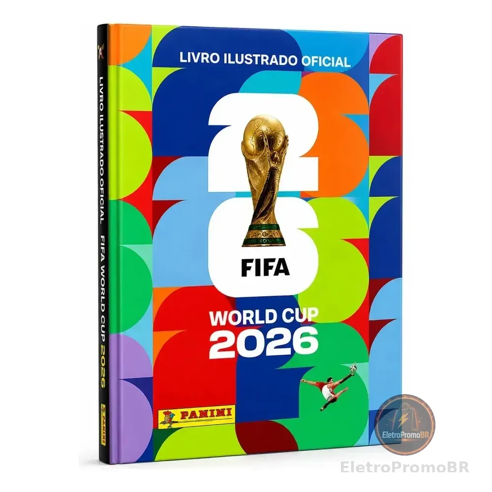 Álbum Copa Do Mundo Da Fifa 2026 Capa Dura  - Original