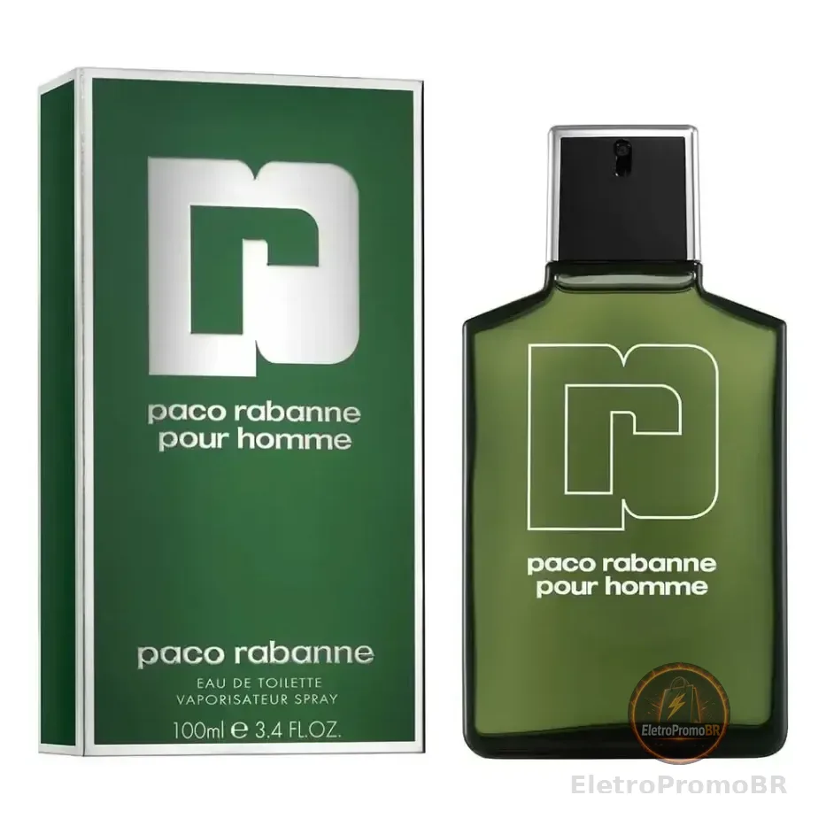 Perfume Rabanne Pour Homme Eau De Toilette 100 Ml Masculino