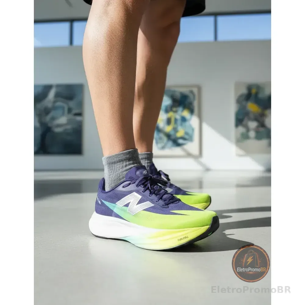 Tênis New Balance Fuelcell Supercomp Elite V5 Masculino Púrpura 40