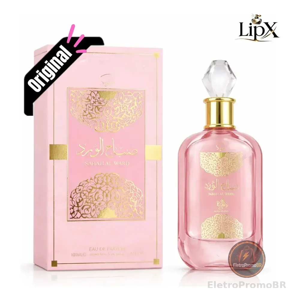 Perfume Árabe Sabah Al Ward Sugar Feminino 100ml - Original Com Nf