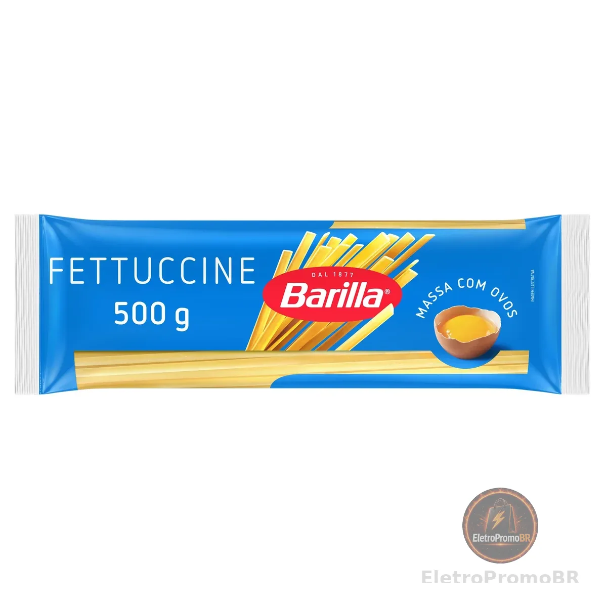 Barilla Fettuccine - Macarrão com Ovos, 500g