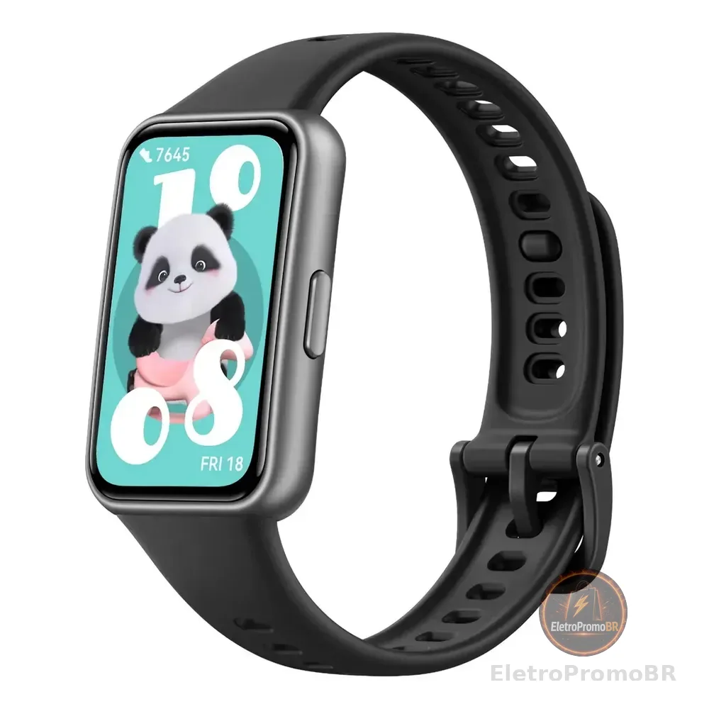 Smartwatch Huawei Band 11 Tela Amoled De 1,62  Bateria Com Autonomia De Até 14 Dias Monitoramento Aprimorado Do Sono Bem-estar Emocional Multidimensional Compatível Com Ios E Android Preto Esportivo