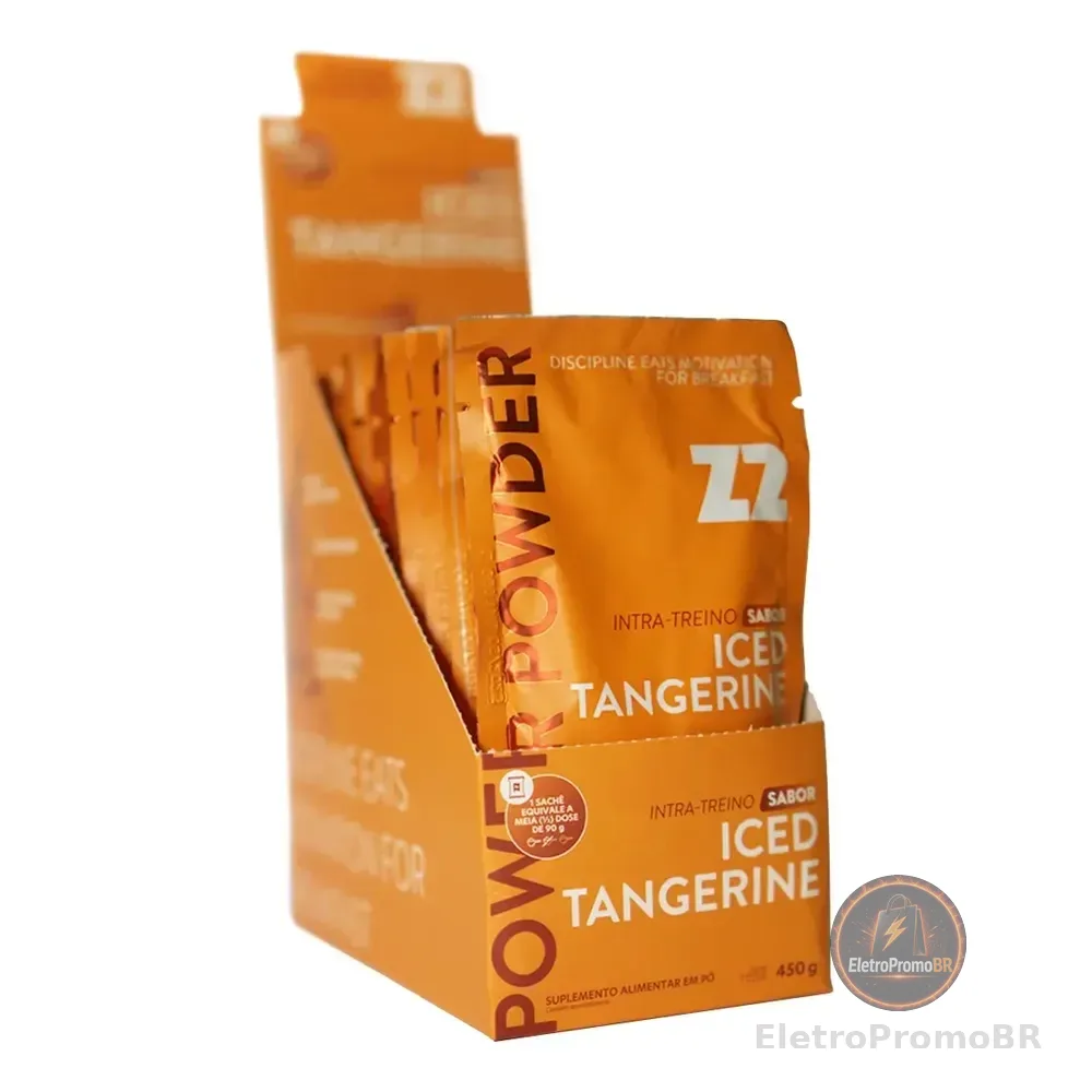 Intra-treino Power Powder Z2 Iced Tangerine Box 10 Sachês