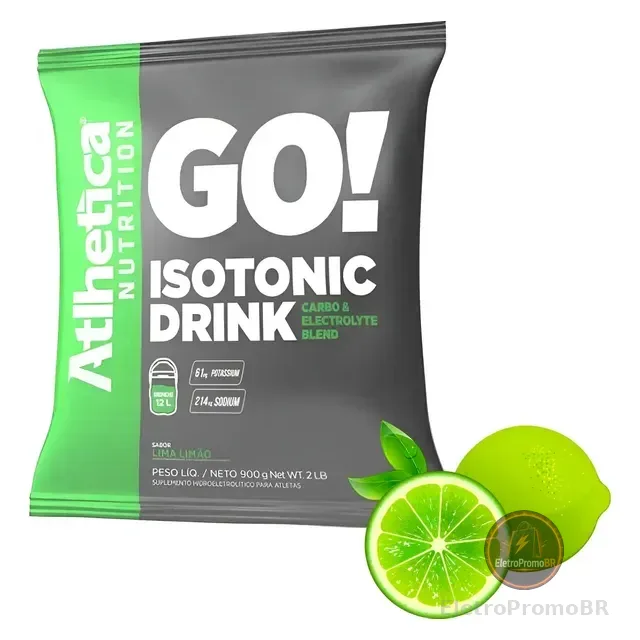Isotonico Isotonic Drink 900g Go Atlhetica Repositor 30doses