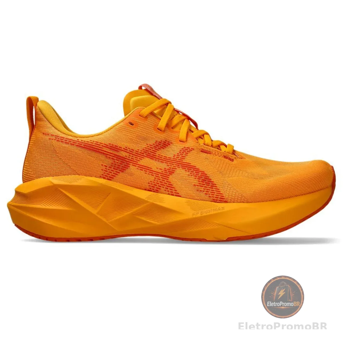 Tênis Masculino de Corrida Novablast 5 Asics Laranja