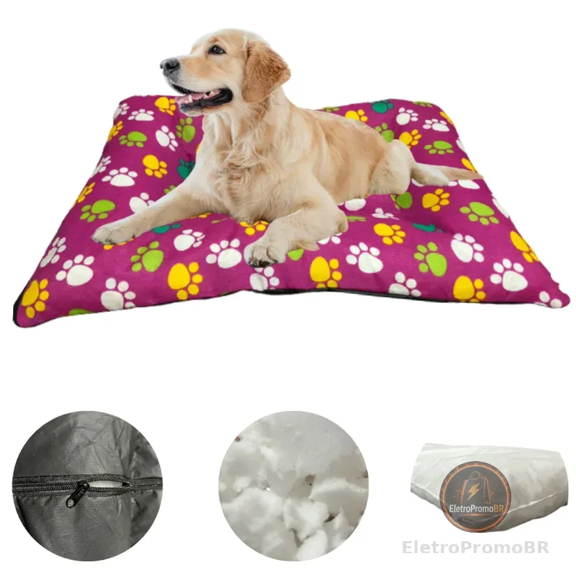 Cama Para Cachorro e Gatos Cama Pet Colchonete Pet Grande Menor Preço!