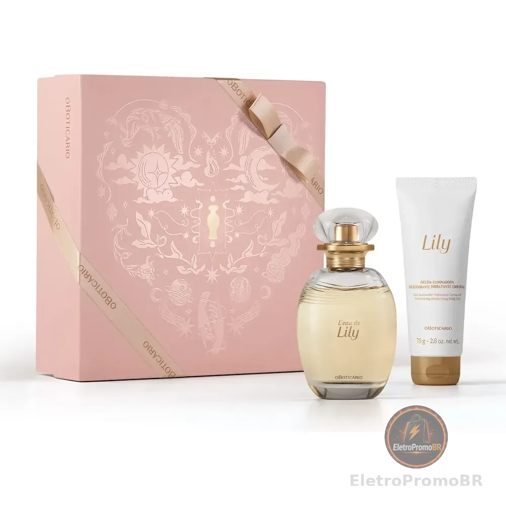 O Boticário L'eau De Lily Kit Presente (2 Itens)
