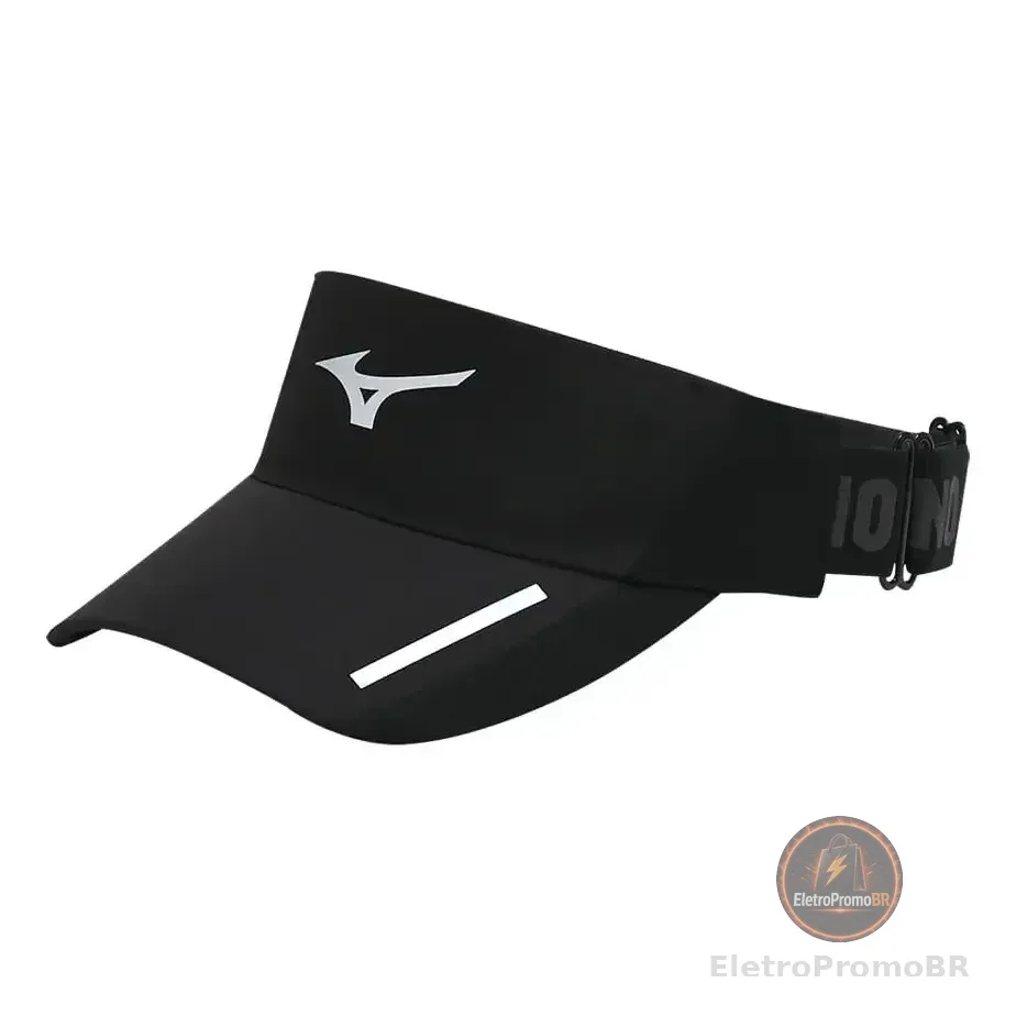 Viseira Unissex Mizuno Aero Preto U Liso