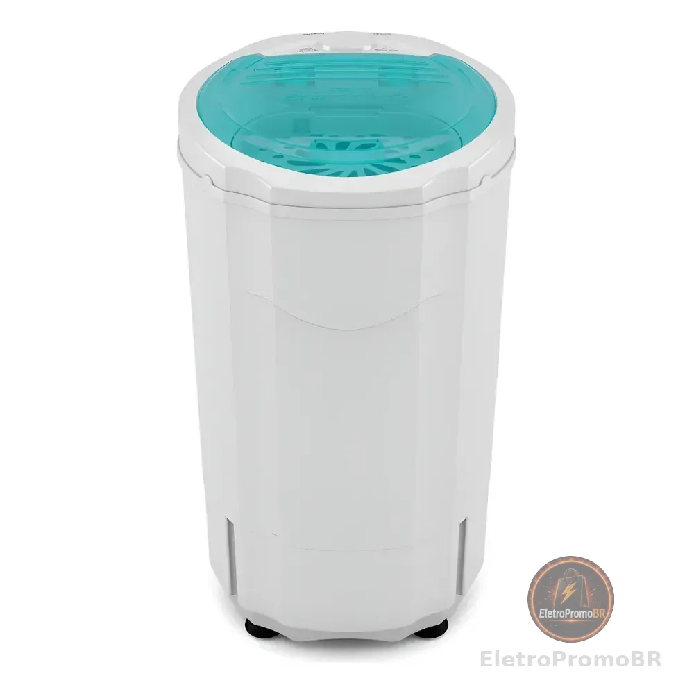 Centrífuga De Roupas 15kg Britânia Cesto Extragrande 110v Branco 127v