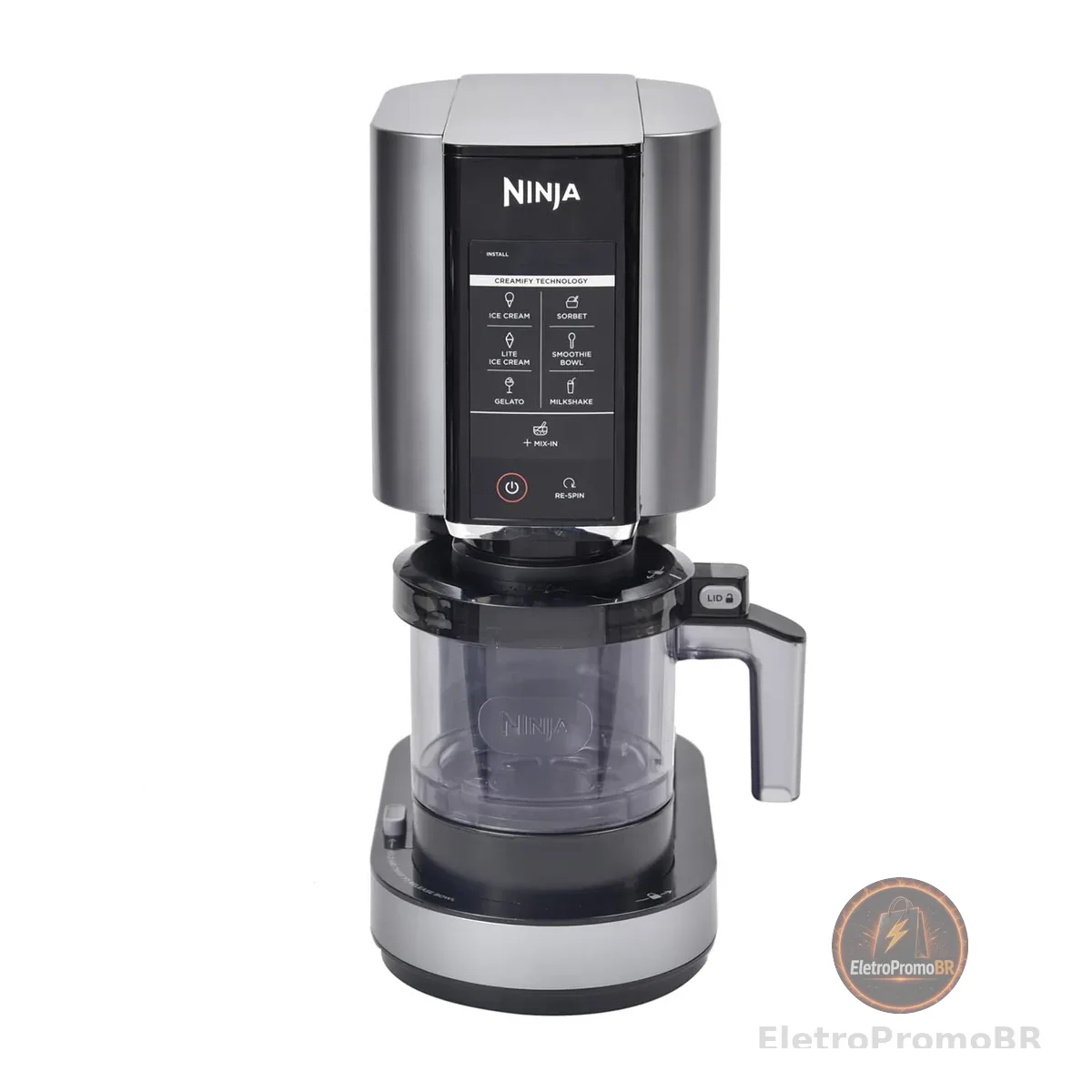 Ninja, Sorveteira, Creami, 7 Programas Auto-iQ, Tecnologia Creamify, 220 v