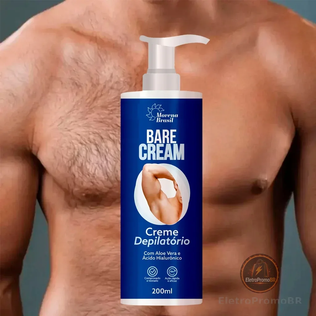Creme Depilatório Masculino – Remoção de Pelos Fácil e Sem Complicações