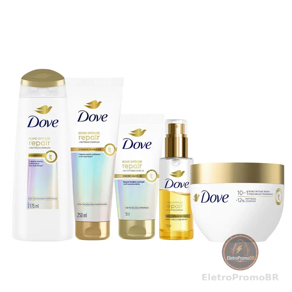 Kit Dove Bond Intense Repair - 5 Unidades