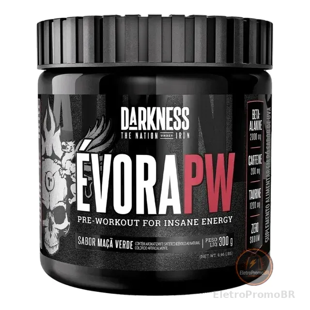 Evora 300g Pré Treino Darkness ( Energia Insana ) - Original