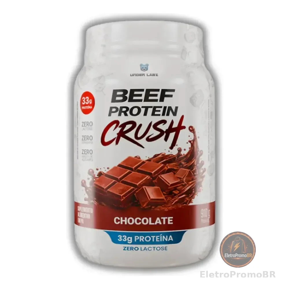 Beef Protein Crush Chocolate 910g - Under Labz Chocolate