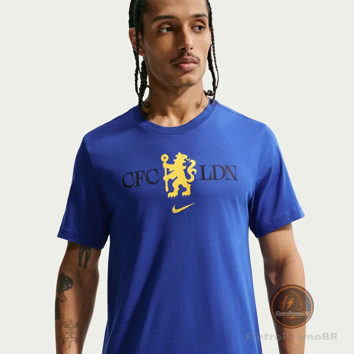 Camiseta Chelsea Nike Crest Masculina