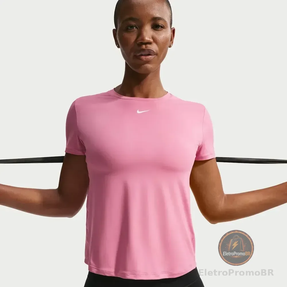 Camiseta Nike Dri-fit One Feminina Rosa G