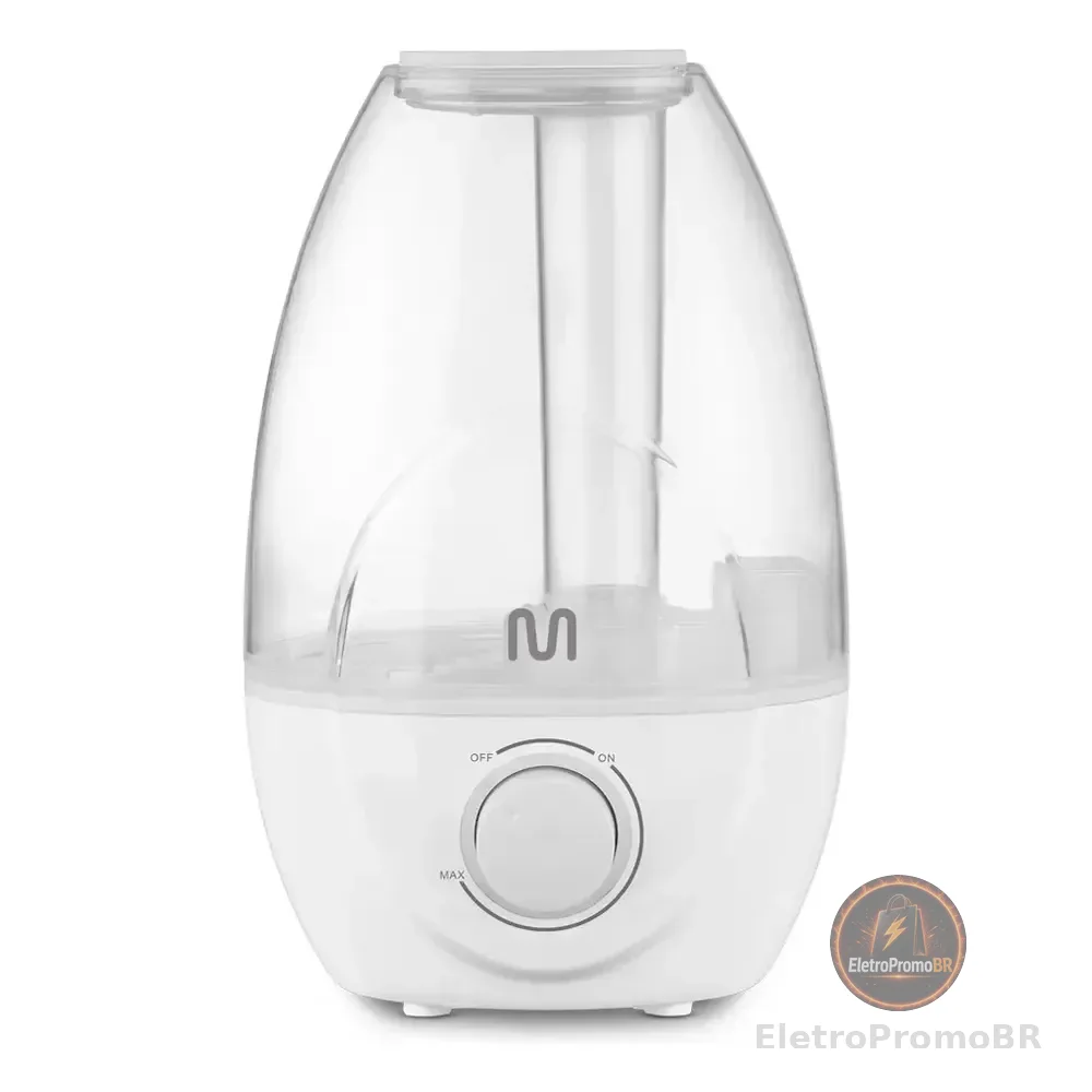 Umidificador De Ar Clear Tank 2,1 Litros Bivolt Multi Saúde Branca 110v/220v (bivolt) Branco 127/220v
