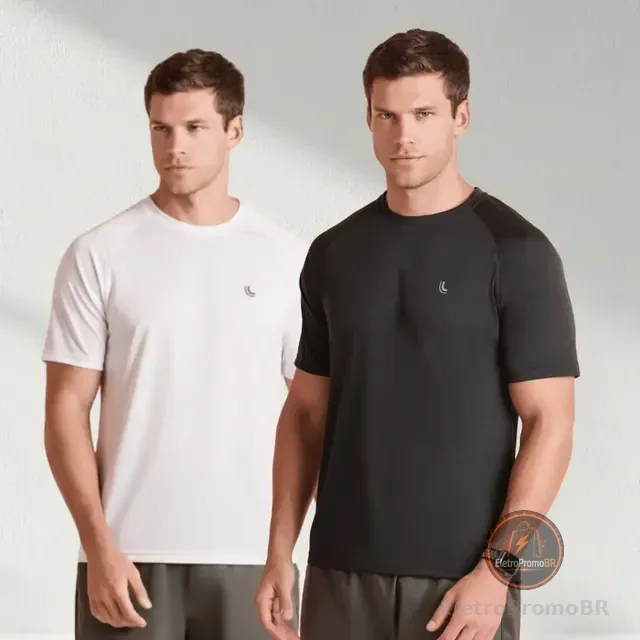 Kit 2 Camisetas Masculina Dryfit Lupo Premium Exercícios