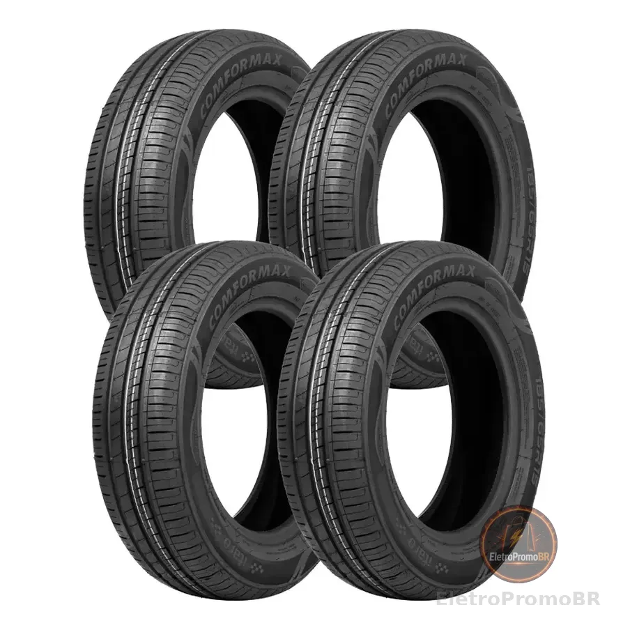 Jogo 4 Pneus Itaro Aro 13 Comformax 175/75r13 84t T