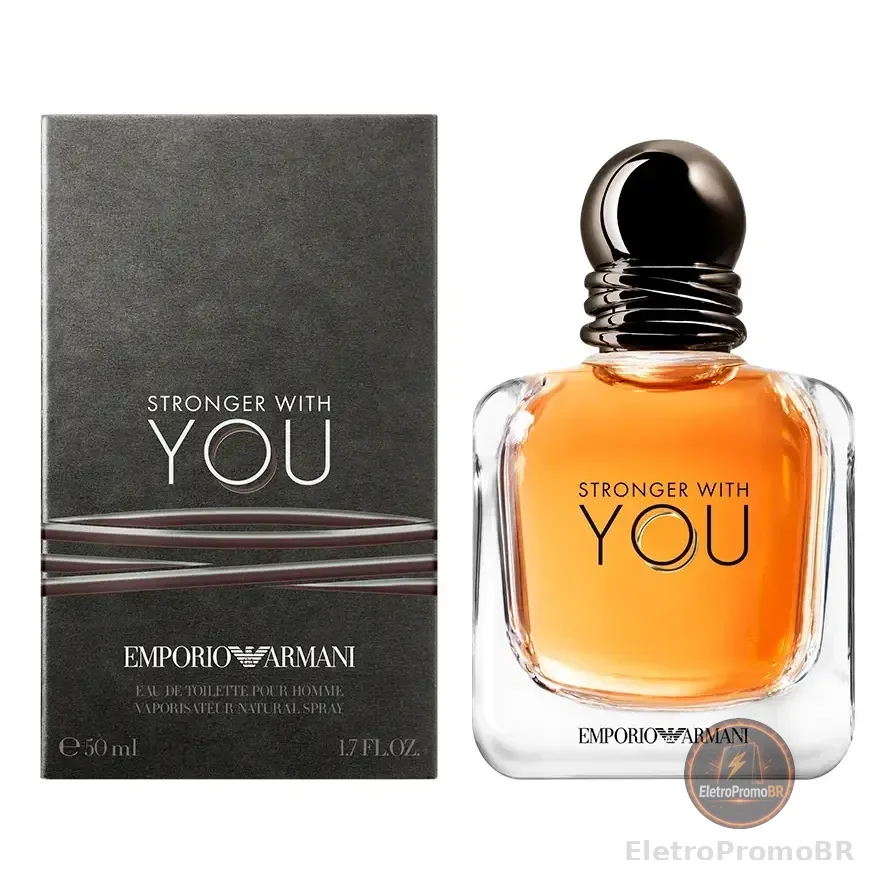 Armani Beauty Perfume Masculino Stronger With You Eau De Toilette 50ml