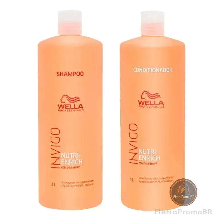 Kit Nuti-enrich Duo - Shampoo 1l + Condicionador 1l