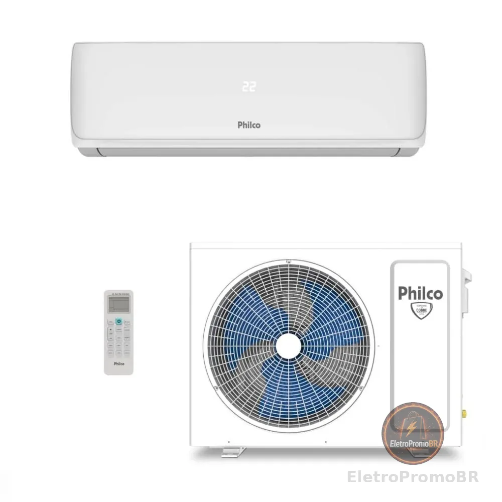 Ar-Condicionado Split HW Philco PAC24FI 24.000 BTUs R-32 Só Frio 220V