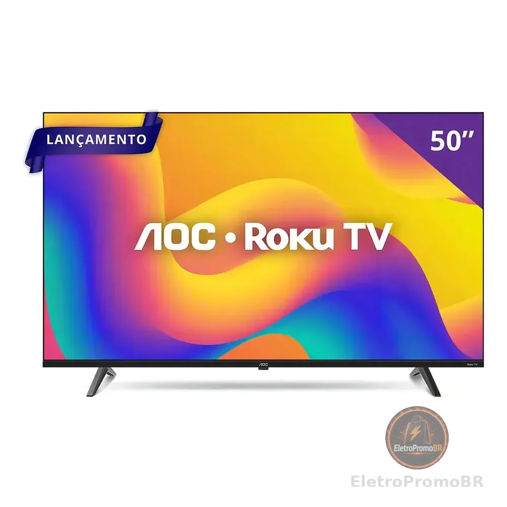 Smart Tv Roku Tv 50 7045 4k Uhd Aoc Bivolt