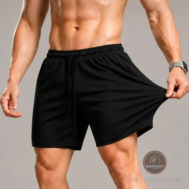 Short Praia Masculino Bermuda Verão Academia Treino Corrida