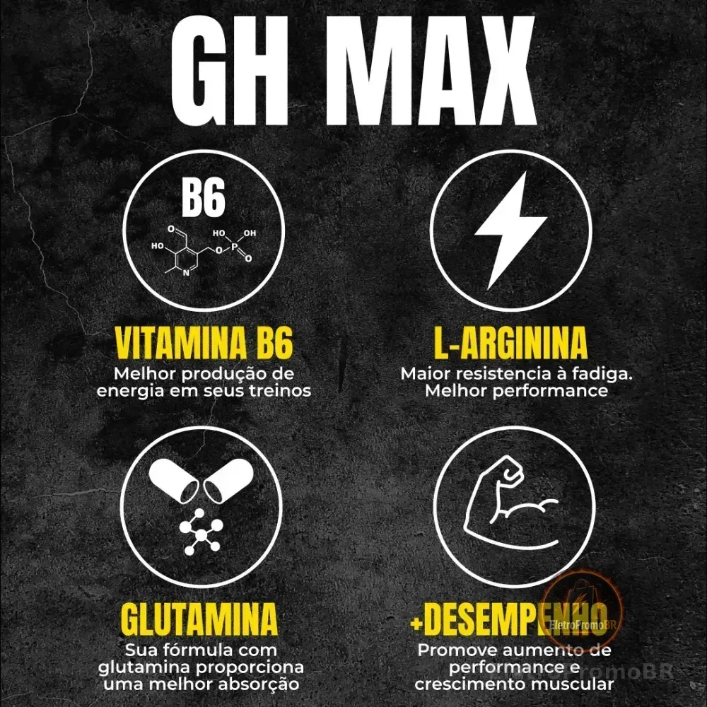 Gh Max 180 Comprimidos Classic Series - Universal Nutrition Sabor Without Flavor Sem Sabor