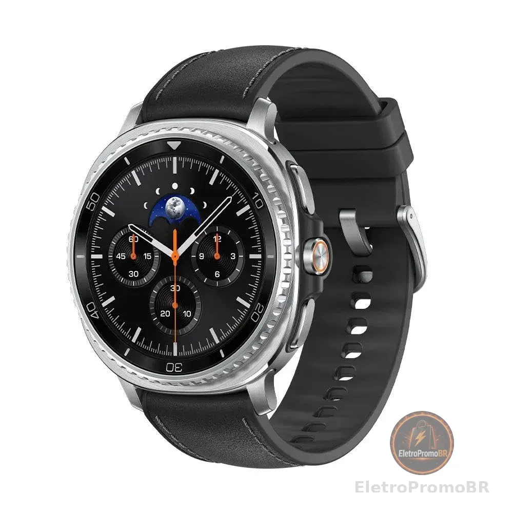 Samsung Galaxy Watch8 Classic Smartwatch 46mm LTE, Galaxy AI - Preto
