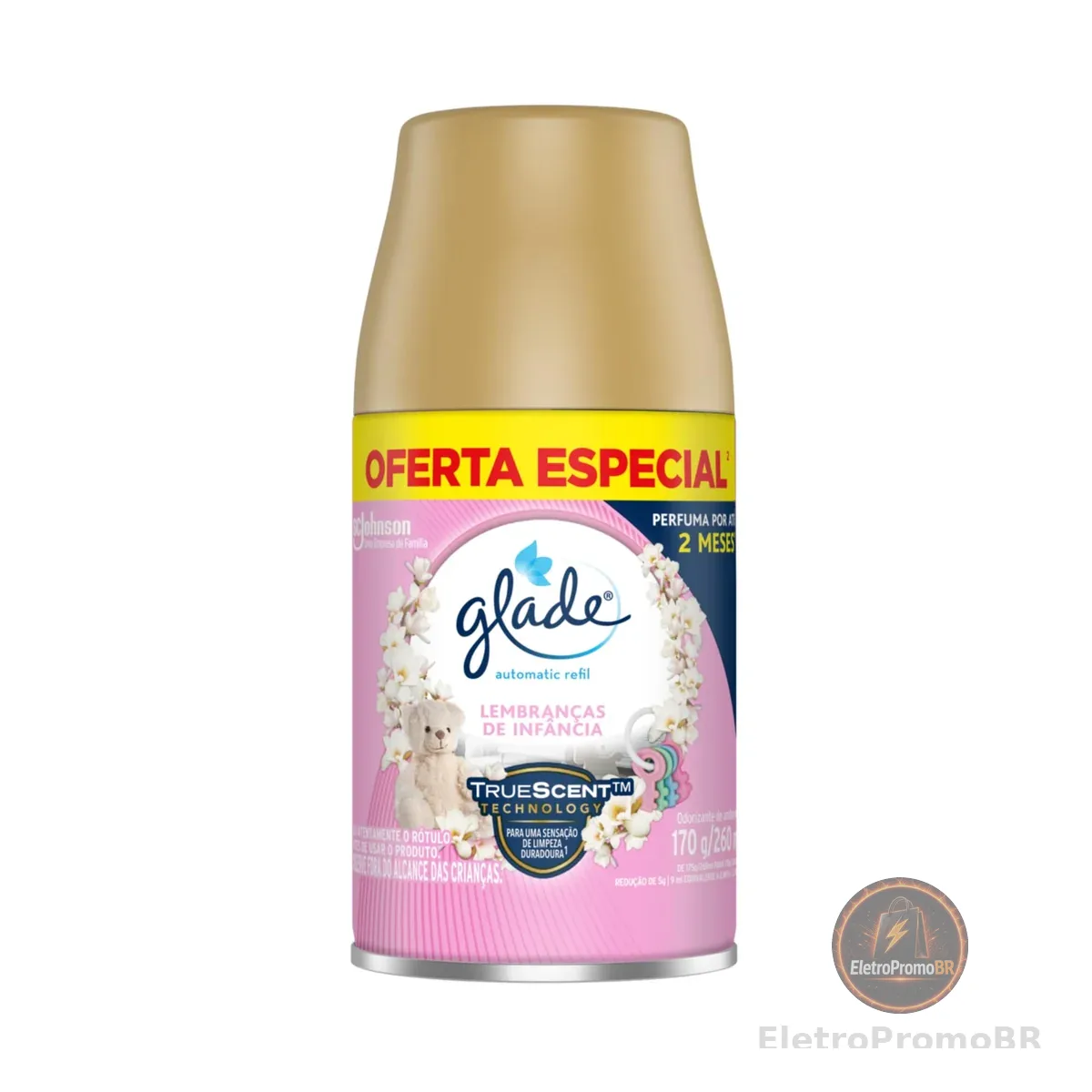 Glade Aromatizador de Ambiente Automático, Lembranças de Infância, Refil 260ml