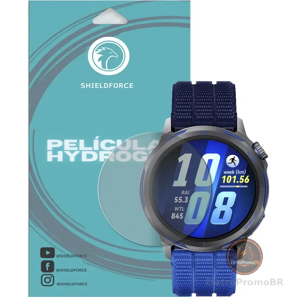 Película Huawei Watch Gt Runner 2 Shieldforce [3x Tela]
