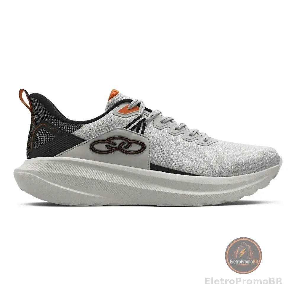 Tênis Masculino Olympikus Zex 2 Branco/preto Lisa 42 Br