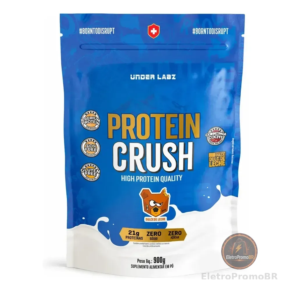 Whey Protein Crush Under Labz 900g Doce De Leite
