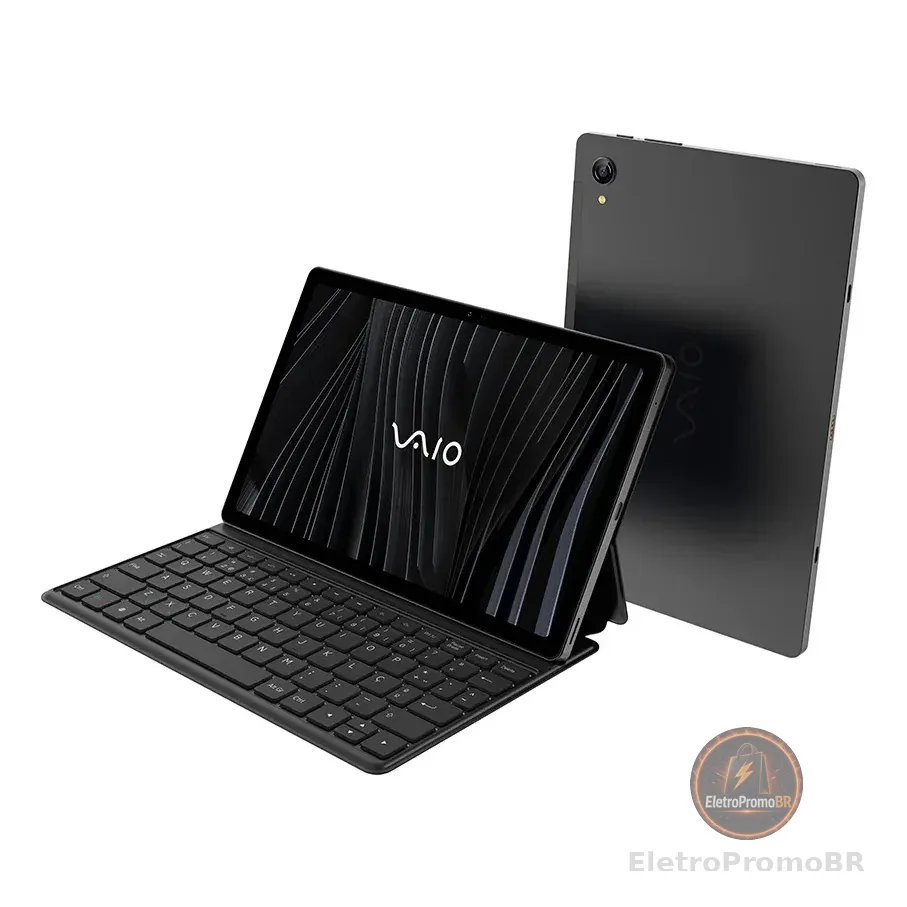 Tablet Vaio Tl10 128GB 4GB 4G + Teclado Magnético 10,4” Preto