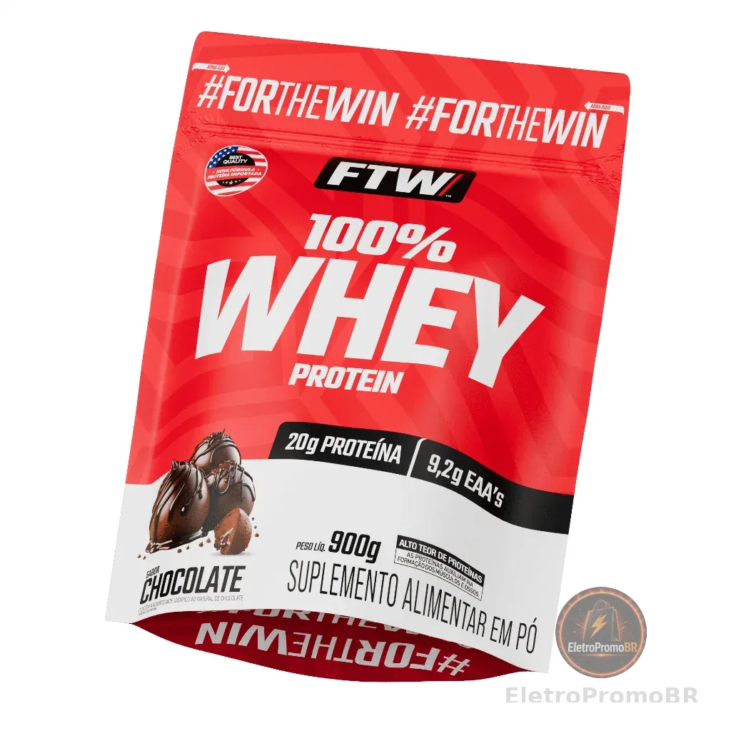 100% Whey protein Refil 900g - FTW
