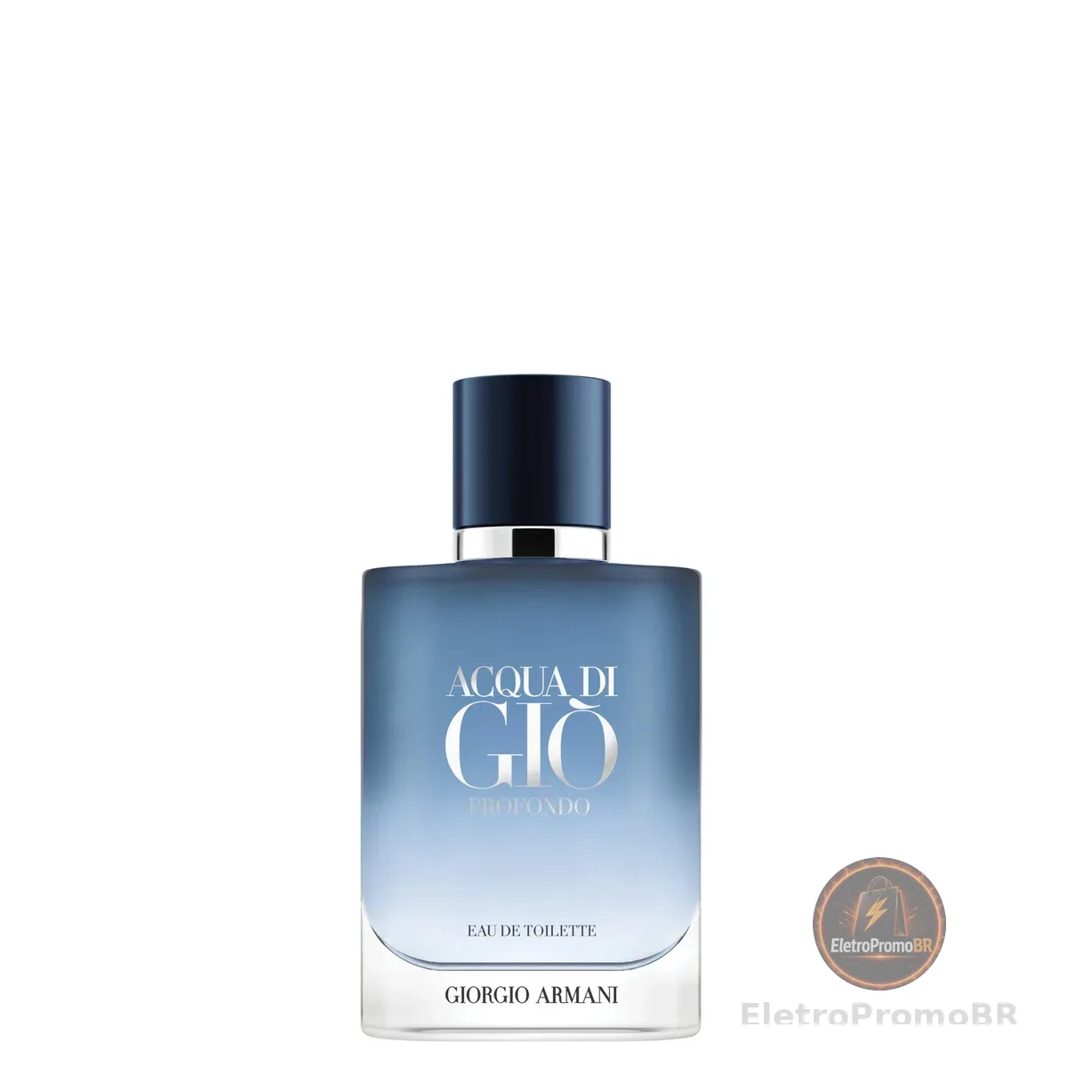 Acqua di Giò Profondo Giorgio Armani, Perfume Masculino Eau de Toilette, Fragrância Fougère Aromática Picante com Notas de Toranja, Lavanda e Patchouli, 50ml