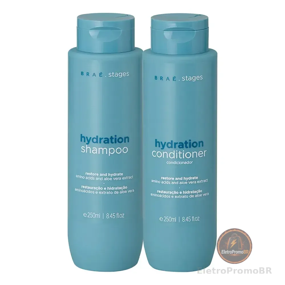 Kit Braé Stages Hydration Trio (3 Produtos)
