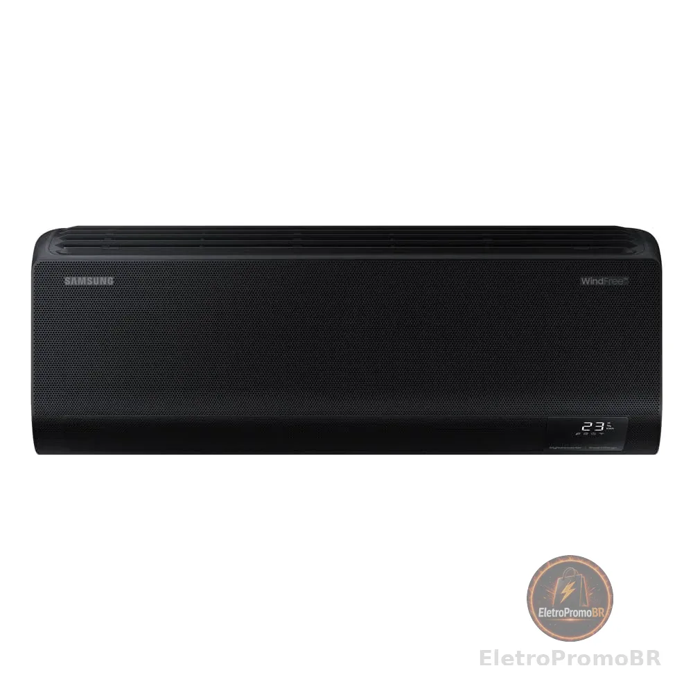 Samsung Ar-condicionado Split Inverter WindFree Black Edition Sem Vento 18.000 BTUs Quente e Frio AR18CSECABTNAZ 220V