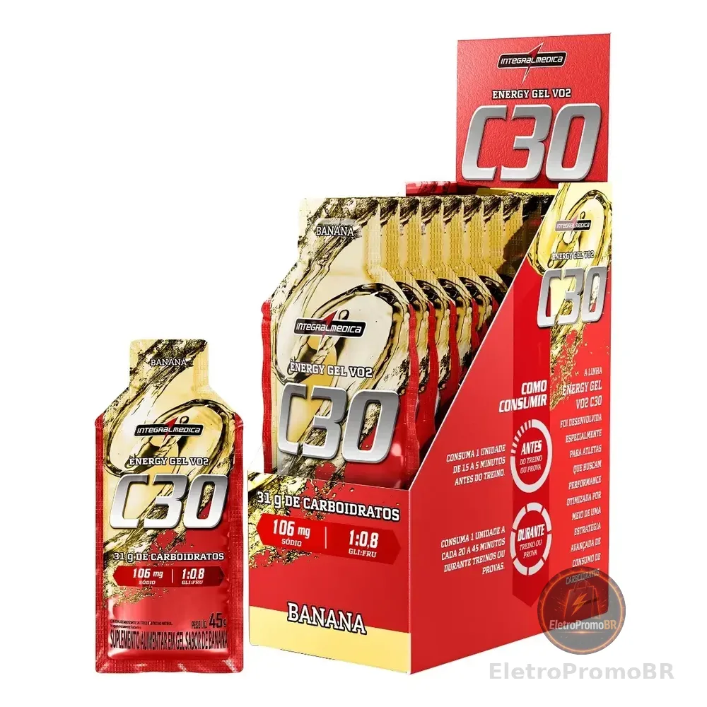 Vo2 Energy Gel Banana Integralmédica Banana