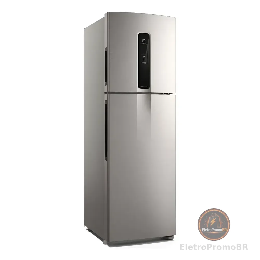 Geladeira Electrolux Frost Free Inverter 410l Inox (if46s) Cor Inox Look 220v