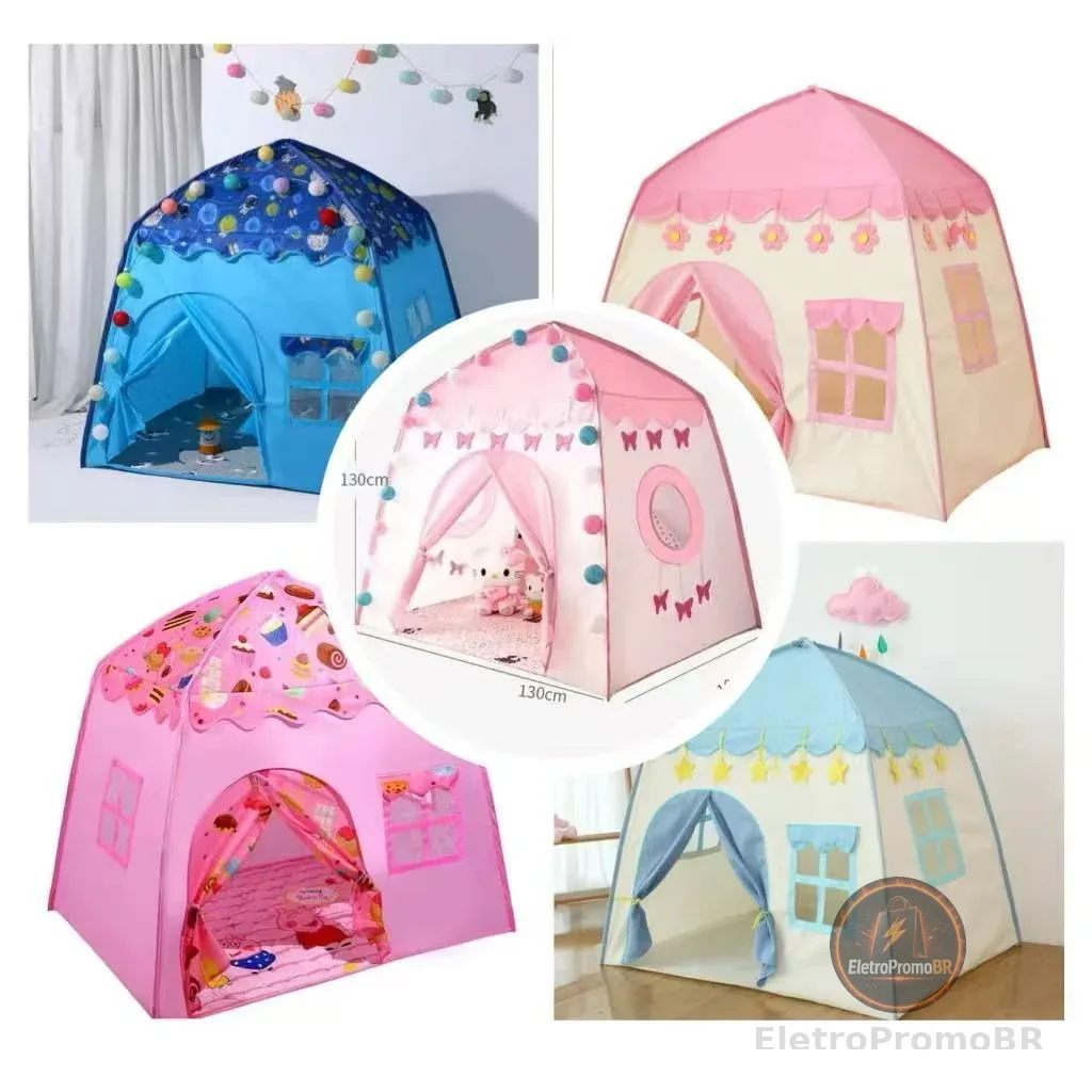 Barraca Infantil Menina Menino Tenda Minha Casinha