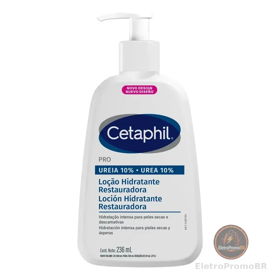 Cetaphil Pro Ureia 10% Loção Hidratante Restauradora 236ml Neutra