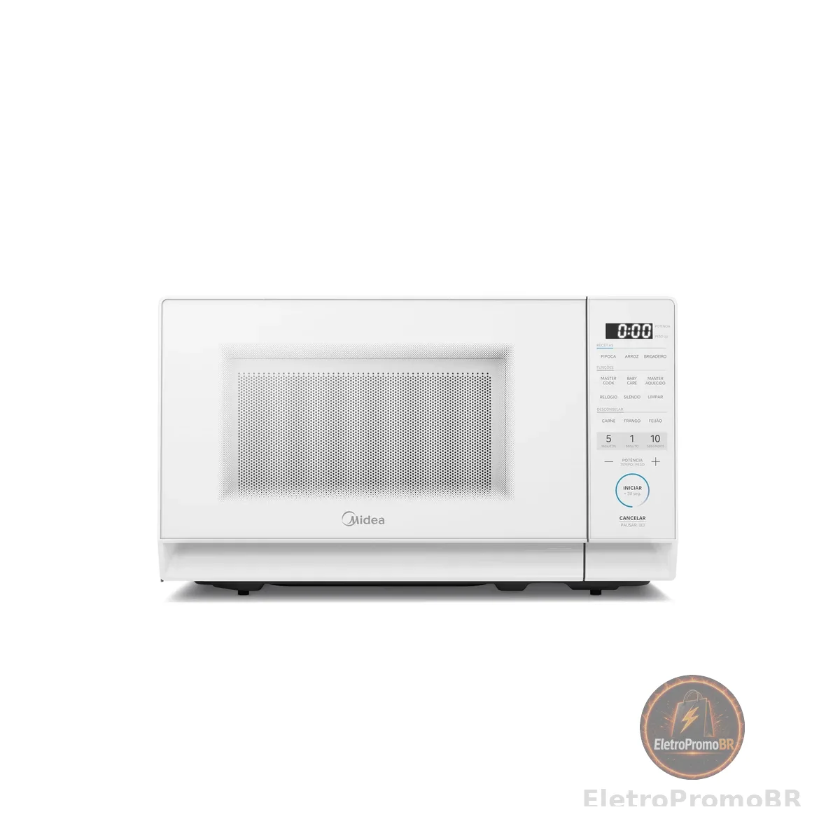 Micro-ondas 20L Branco MasterCook Midea 110V